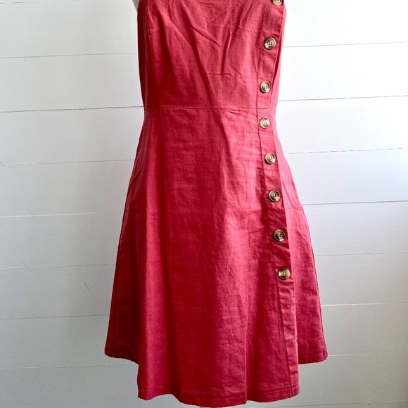 Rust red Lulu's mini dress - Picture 2 of 10
